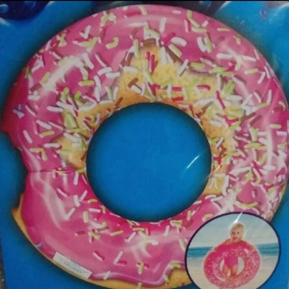 Pink Sprinkle Donut Floaty - Picture 1 of 2